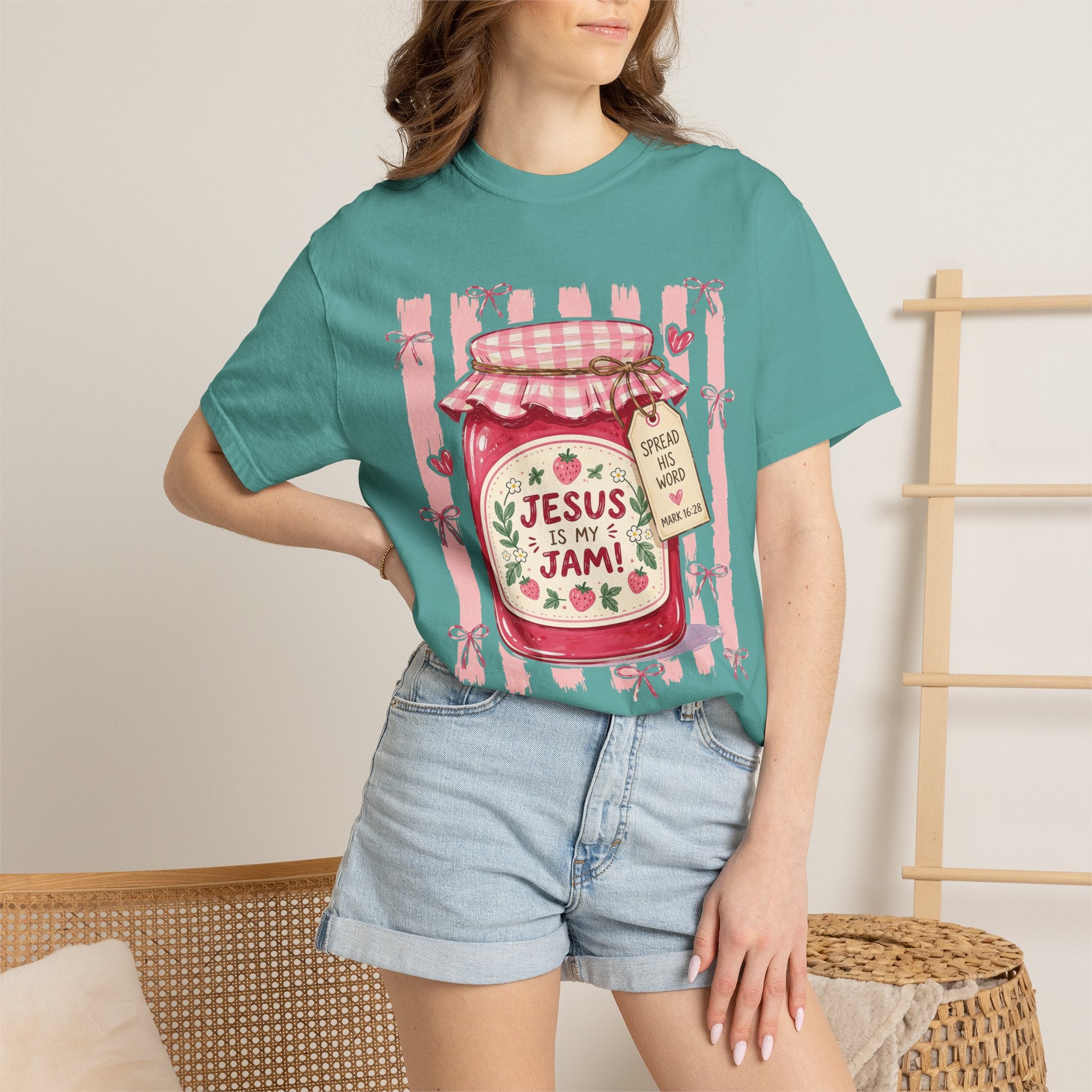 Jesus Is My Jam T-Shirt — Christian Faith Graphic Tee