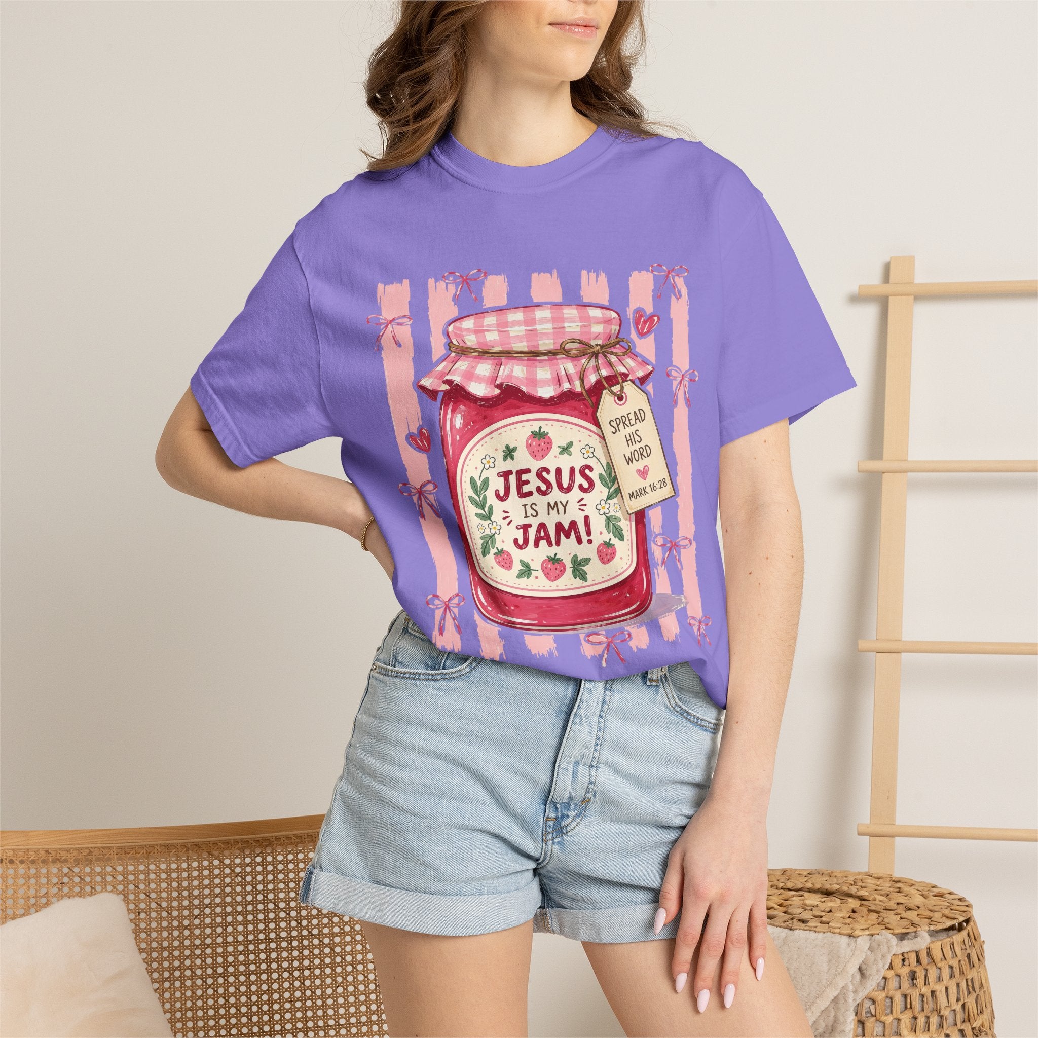 Jesus Is My Jam T-Shirt — Christian Faith Graphic Tee