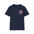 Fishing Dad T‑Shirt — "Best Fishing Dad Ever" Patriotic Pocket Tee