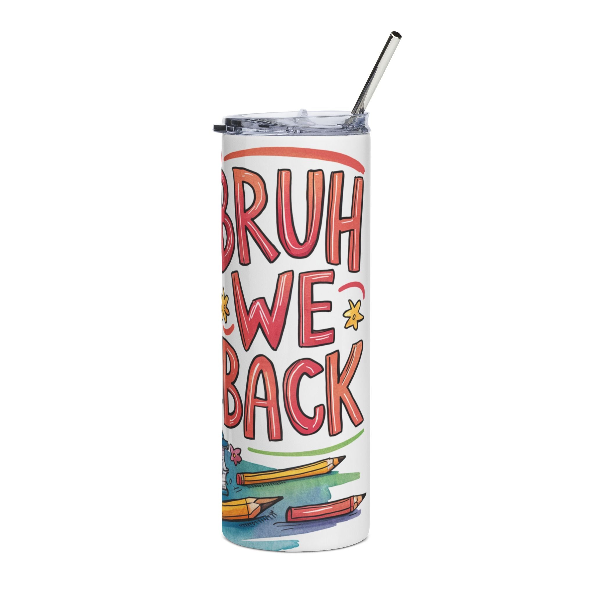 20oz Stainless Tumbler — Bright Books & Teach Love Stack (Teacher Appreciation)