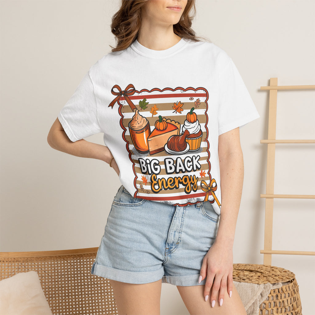 Big Back Energy T-Shirt — Pumpkin Spice Autumn Graphic Tee
