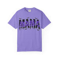 Witchy 'WITCH' Leopard Drip Tee – Purple Halloween Graphic T-Shirt