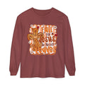 Fall For Jesus He Never Leaves Long Sleeve Tee
