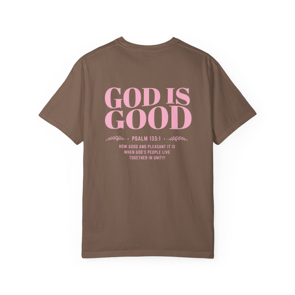 Women of God T-Shirt — "God Is Good" Christian Scripture Tee