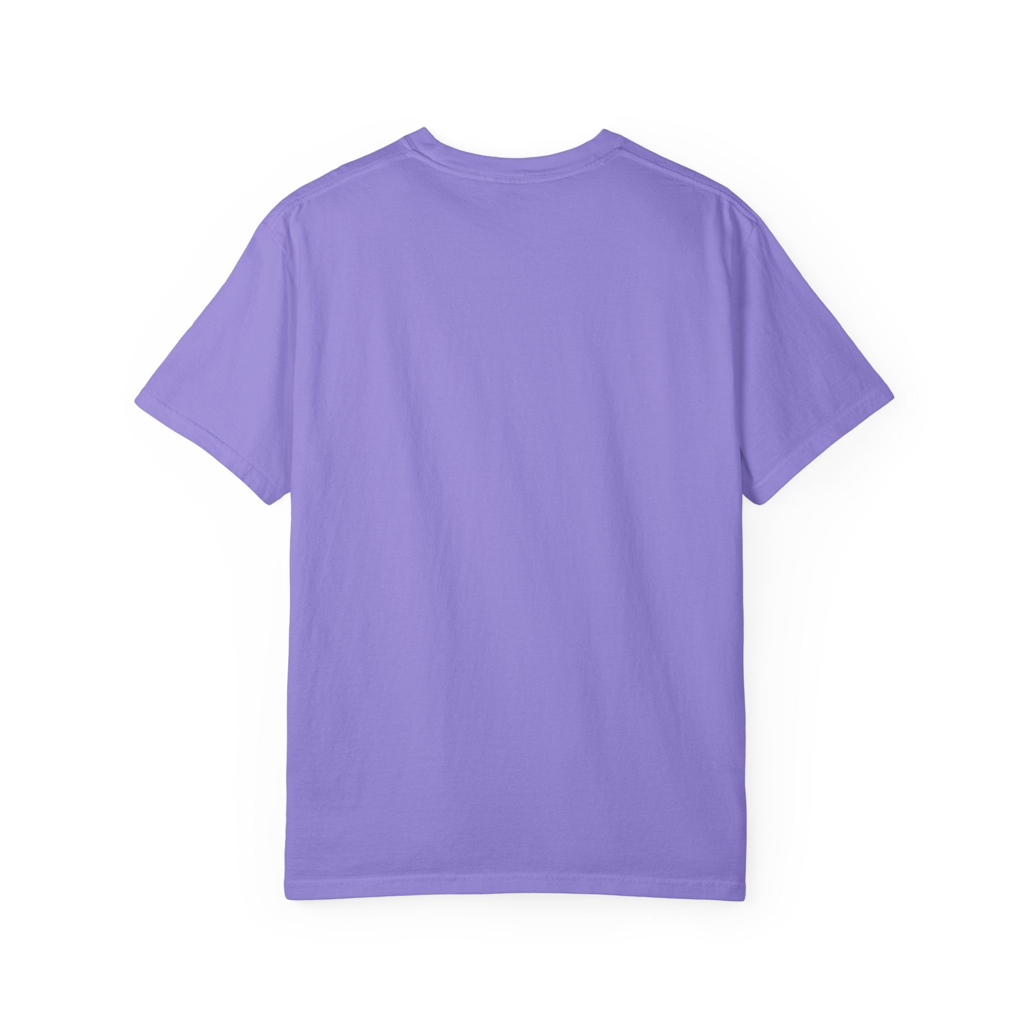 Witchy 'WITCH' Leopard Drip Tee – Purple Halloween Graphic T-Shirt