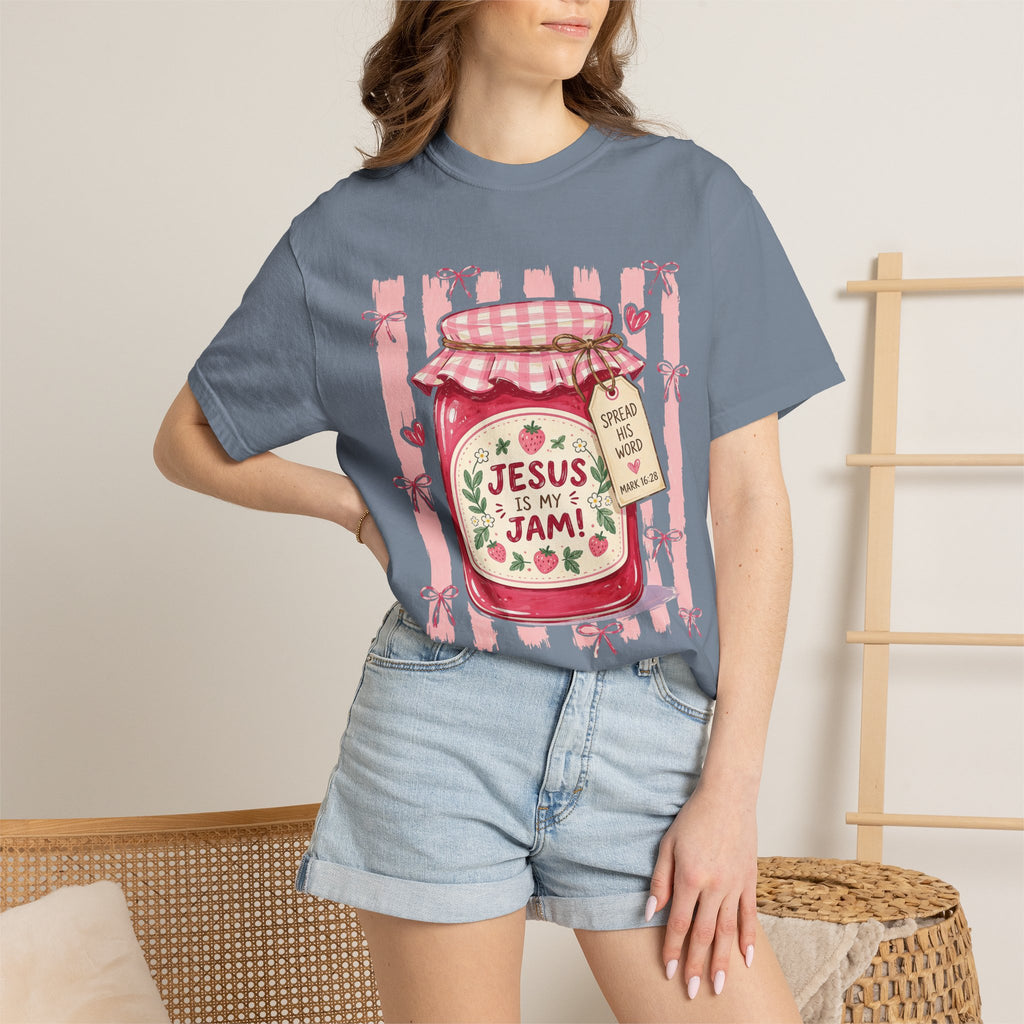 Jesus Is My Jam T-Shirt — Christian Faith Graphic Tee