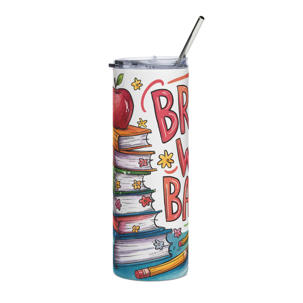 20oz Stainless Tumbler — Bright Books & Teach Love Stack (Teacher Appreciation)