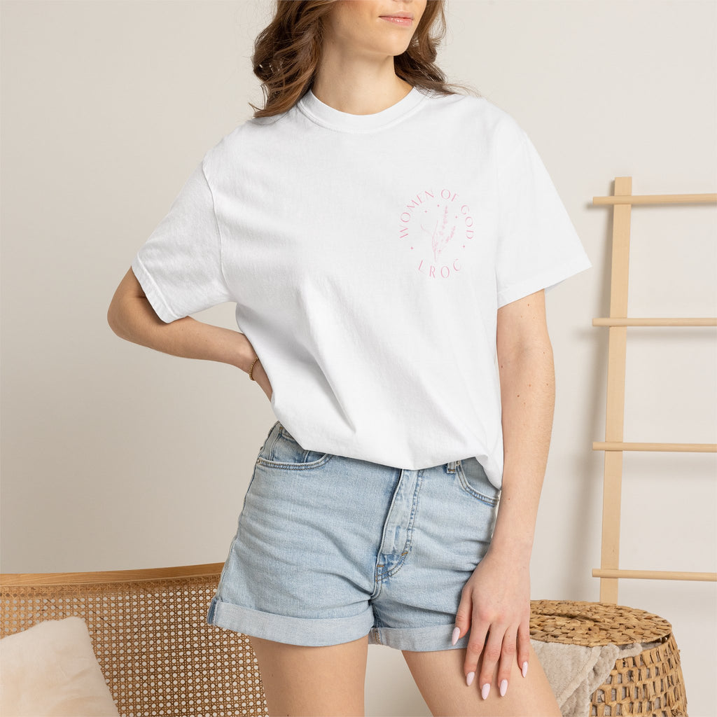 Women of God T-Shirt — "God Is Good" Christian Scripture Tee
